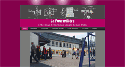 Desktop Screenshot of lafourmiliere.net